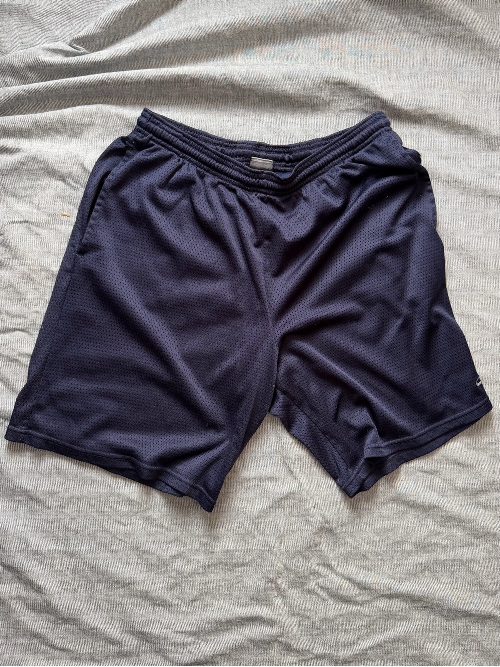 C9 by Champion Navy Athletic Mesh Shorts